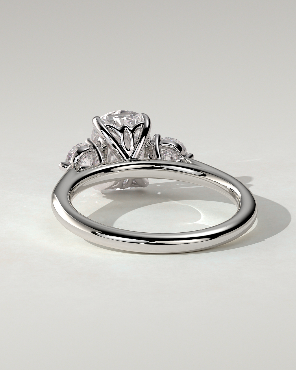 Charmaine Trilogy Cushion Ring