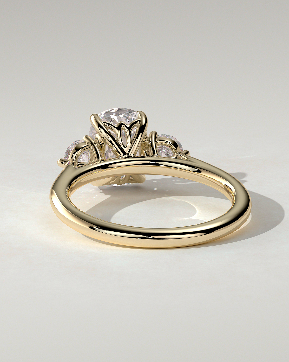 Charmaine Trilogy Cushion Ring