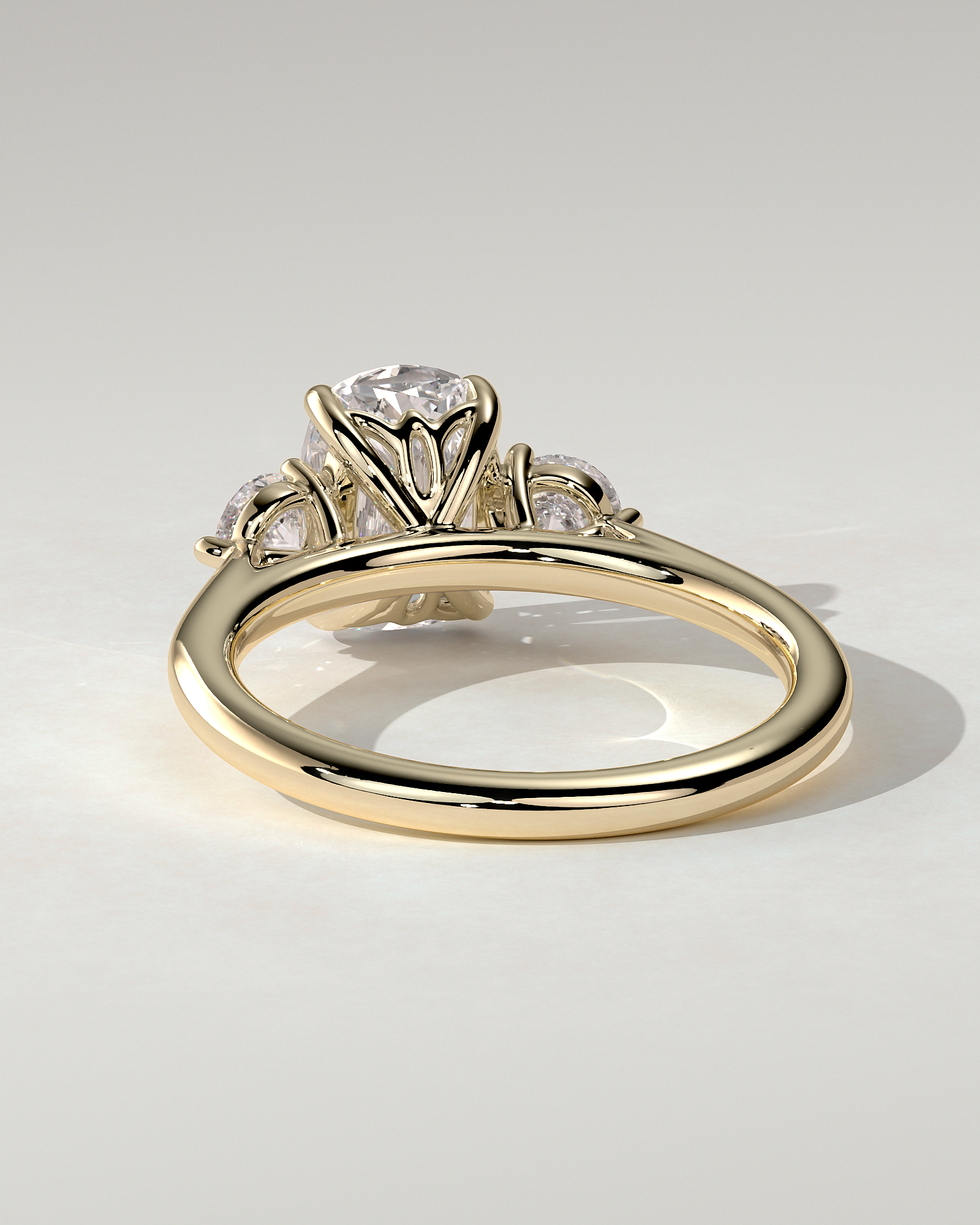 Charmaine Trilogy Cushion Ring