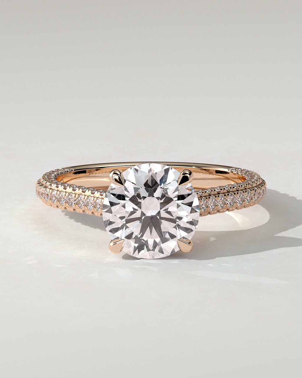 Chelsea Solitaire Round Ring