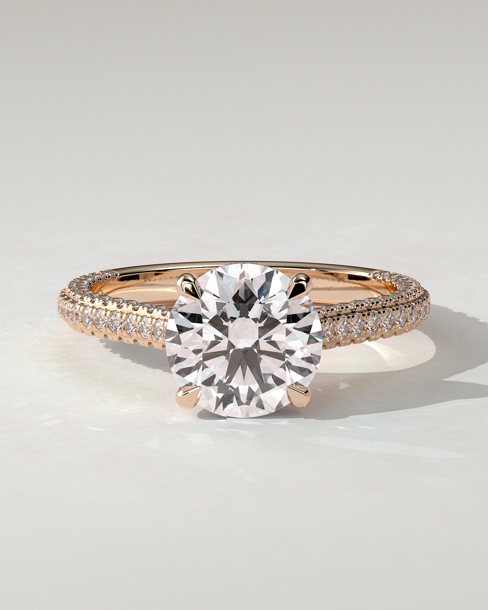 Chelsea Solitaire Round Ring