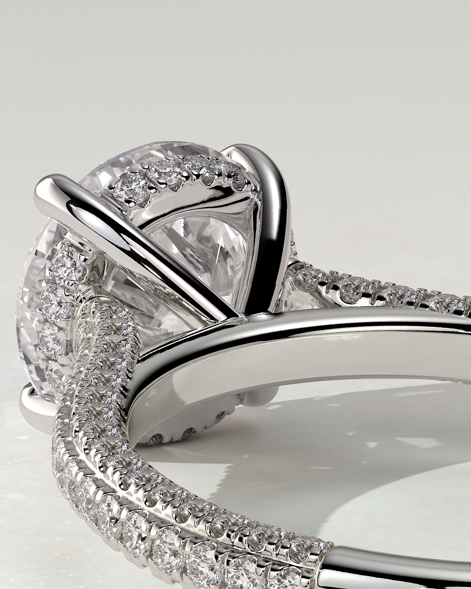 Chelsea Solitaire Round Ring