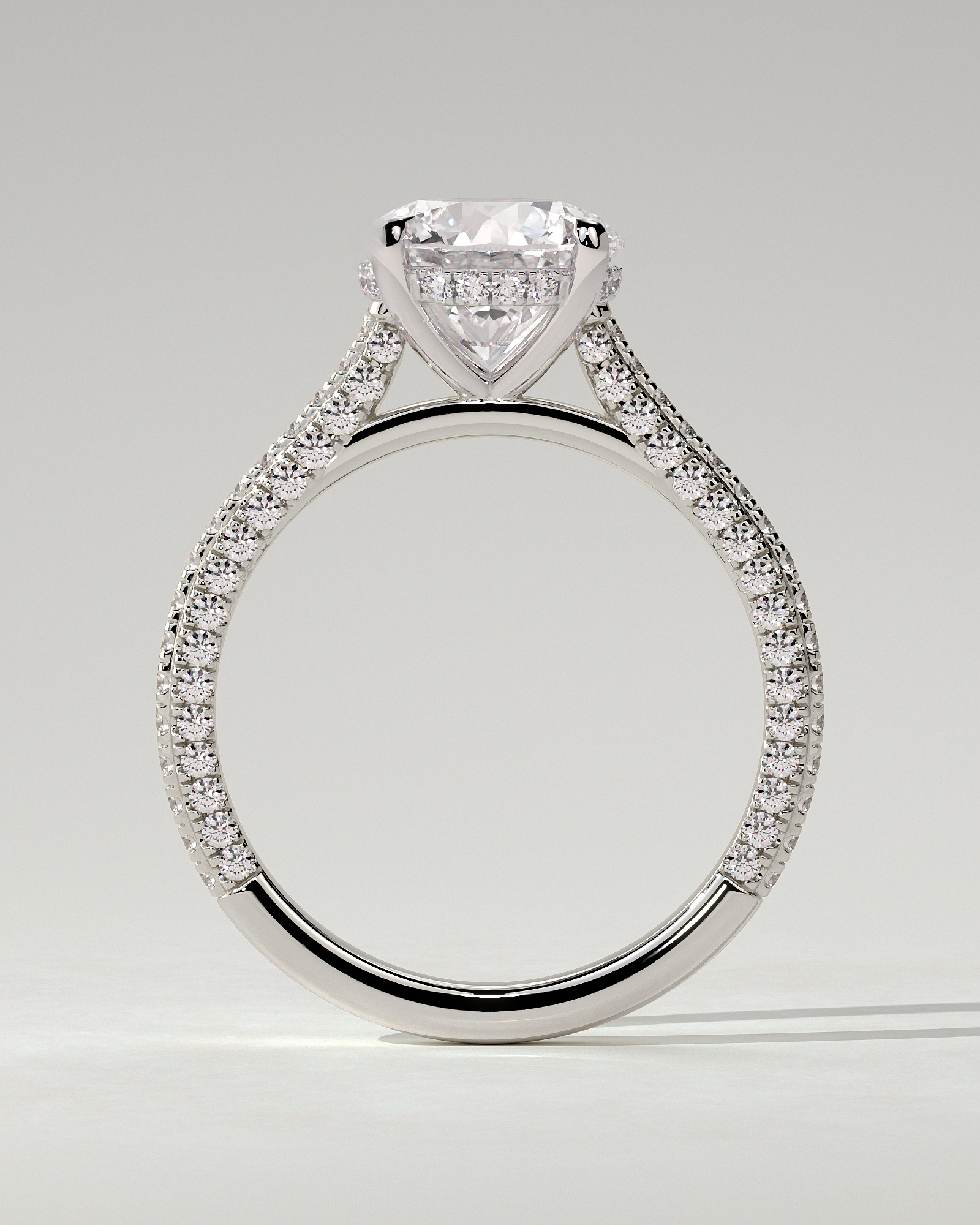 Chelsea Solitaire Round Ring