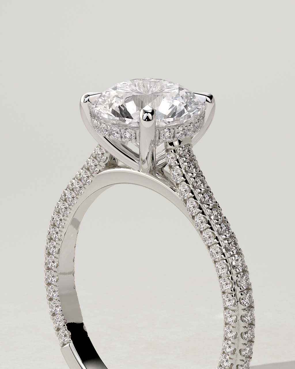 Chelsea Solitaire Round Ring