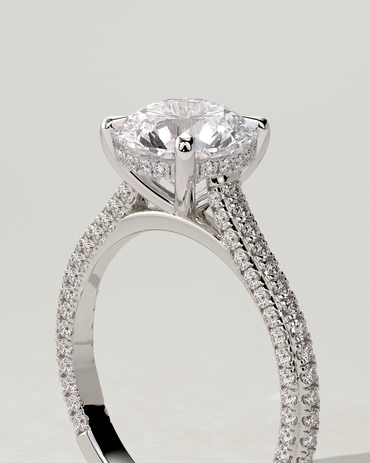 Chelsea Solitaire Round Ring