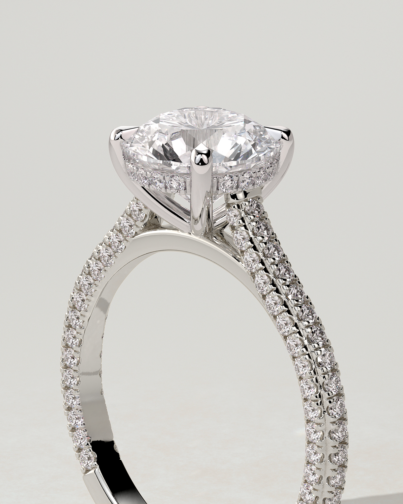 Chelsea Solitaire Round Ring