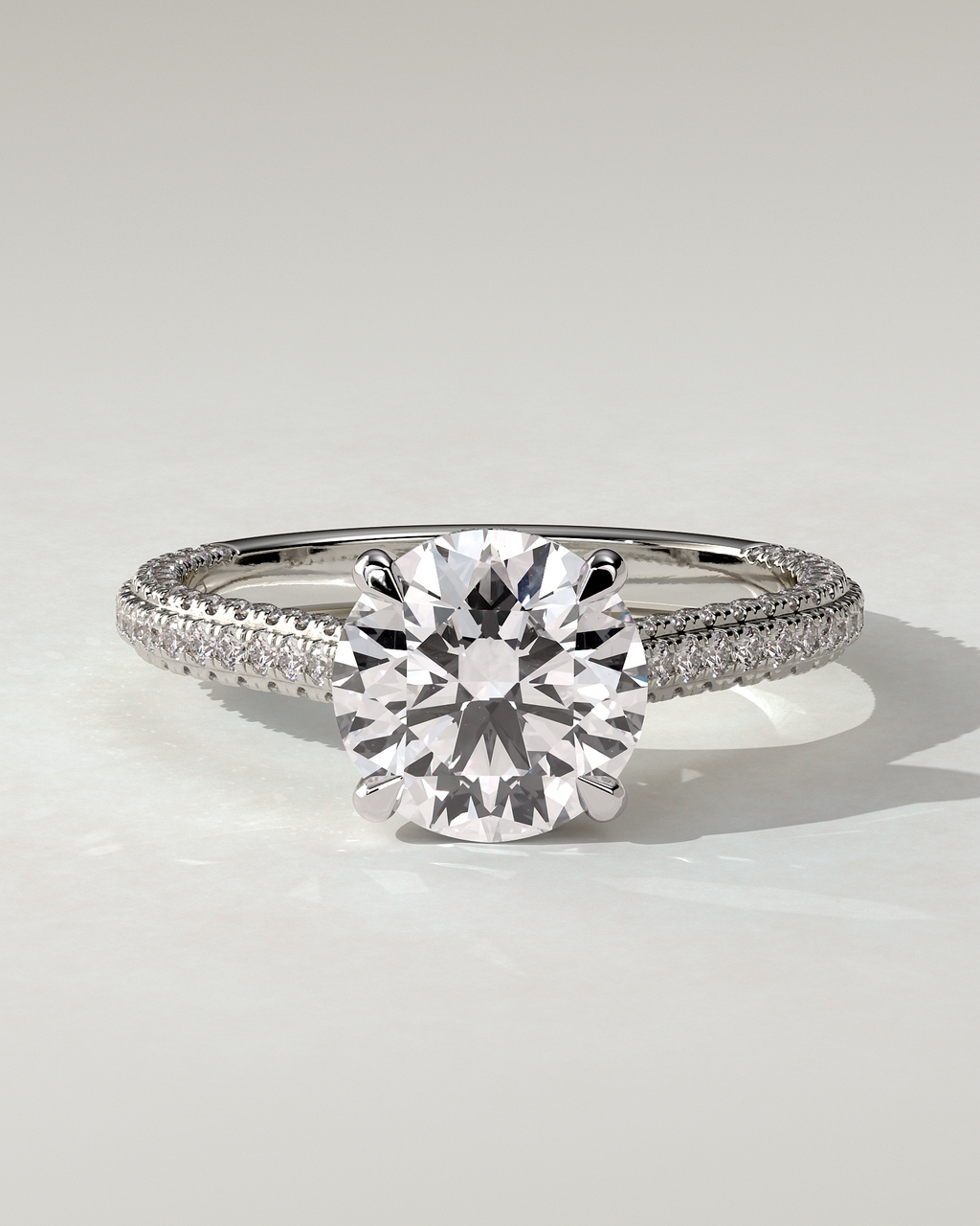 Chelsea Solitaire Round Ring
