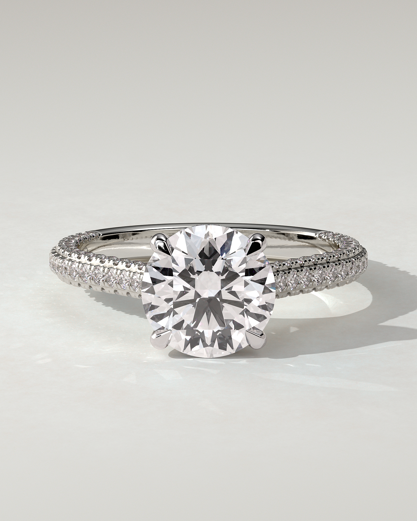 Chelsea Solitaire Round Ring