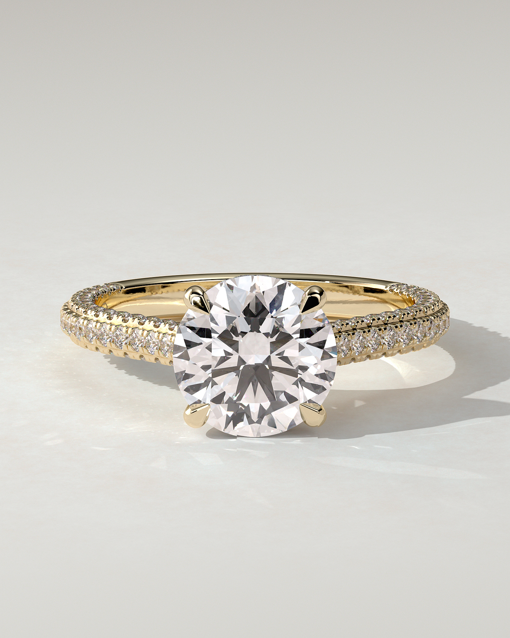 Chelsea Solitaire Round Ring