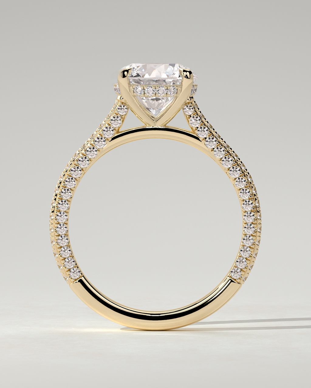 Chelsea Solitaire Round Ring