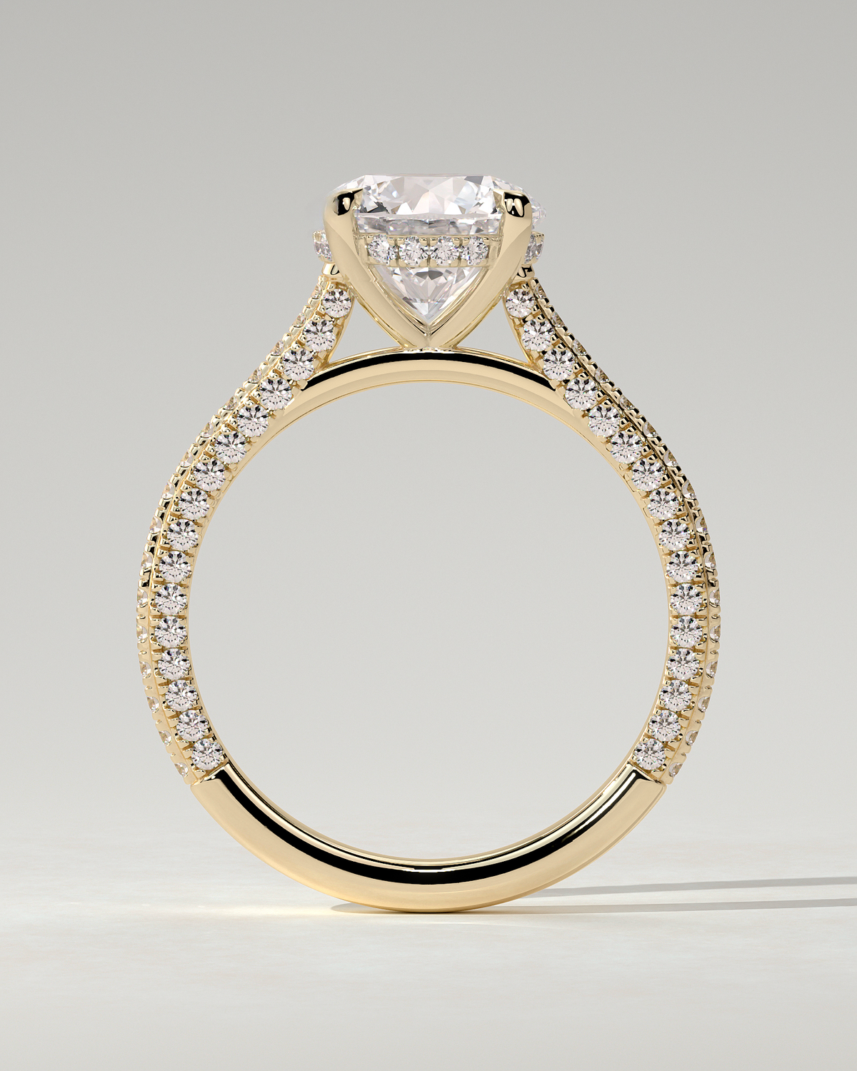 Chelsea Solitaire Round Ring