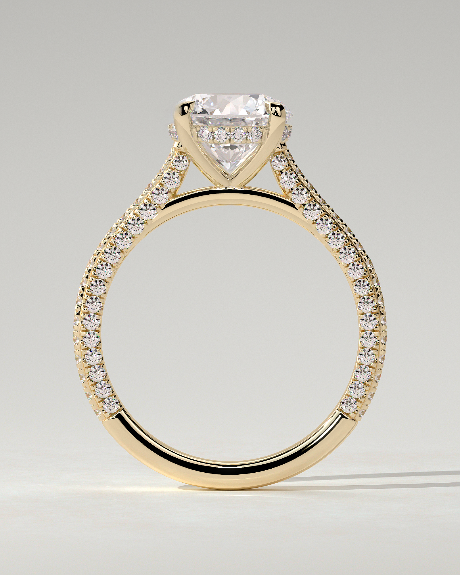 Chelsea Solitaire Round Ring
