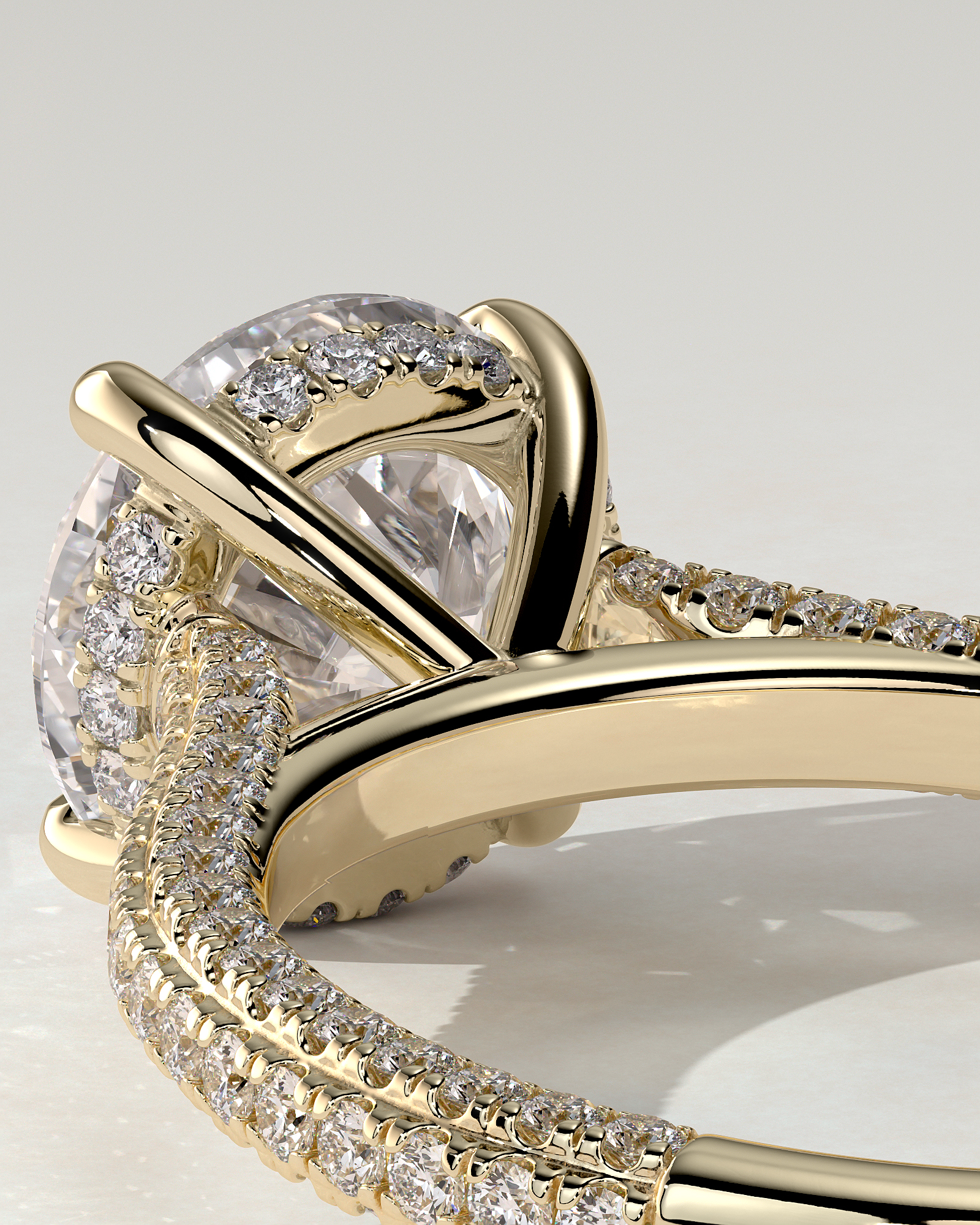 Chelsea Solitaire Round Ring