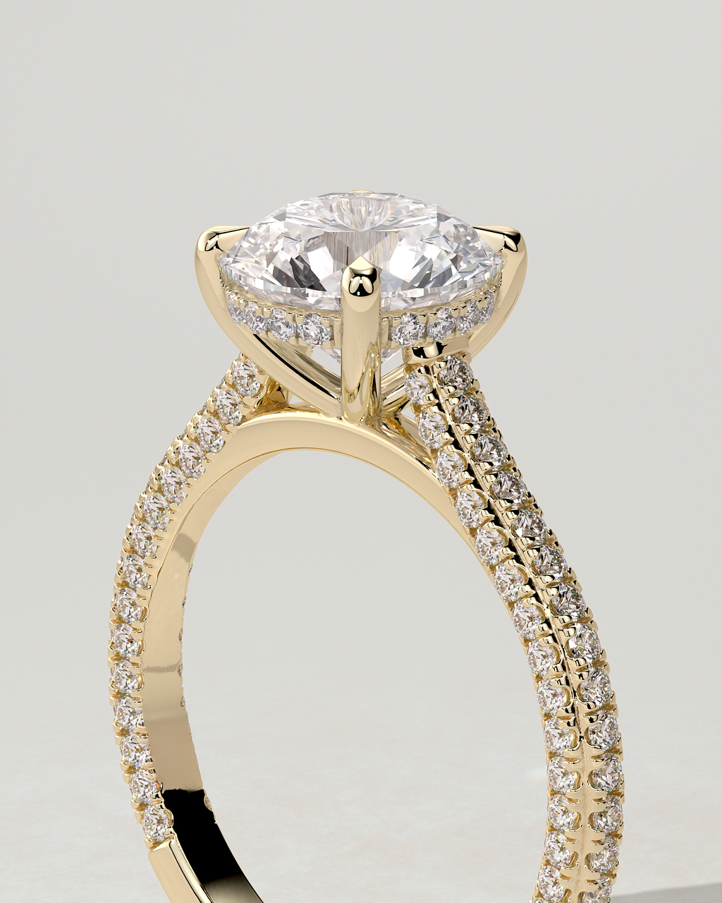 Chelsea Solitaire Round Ring