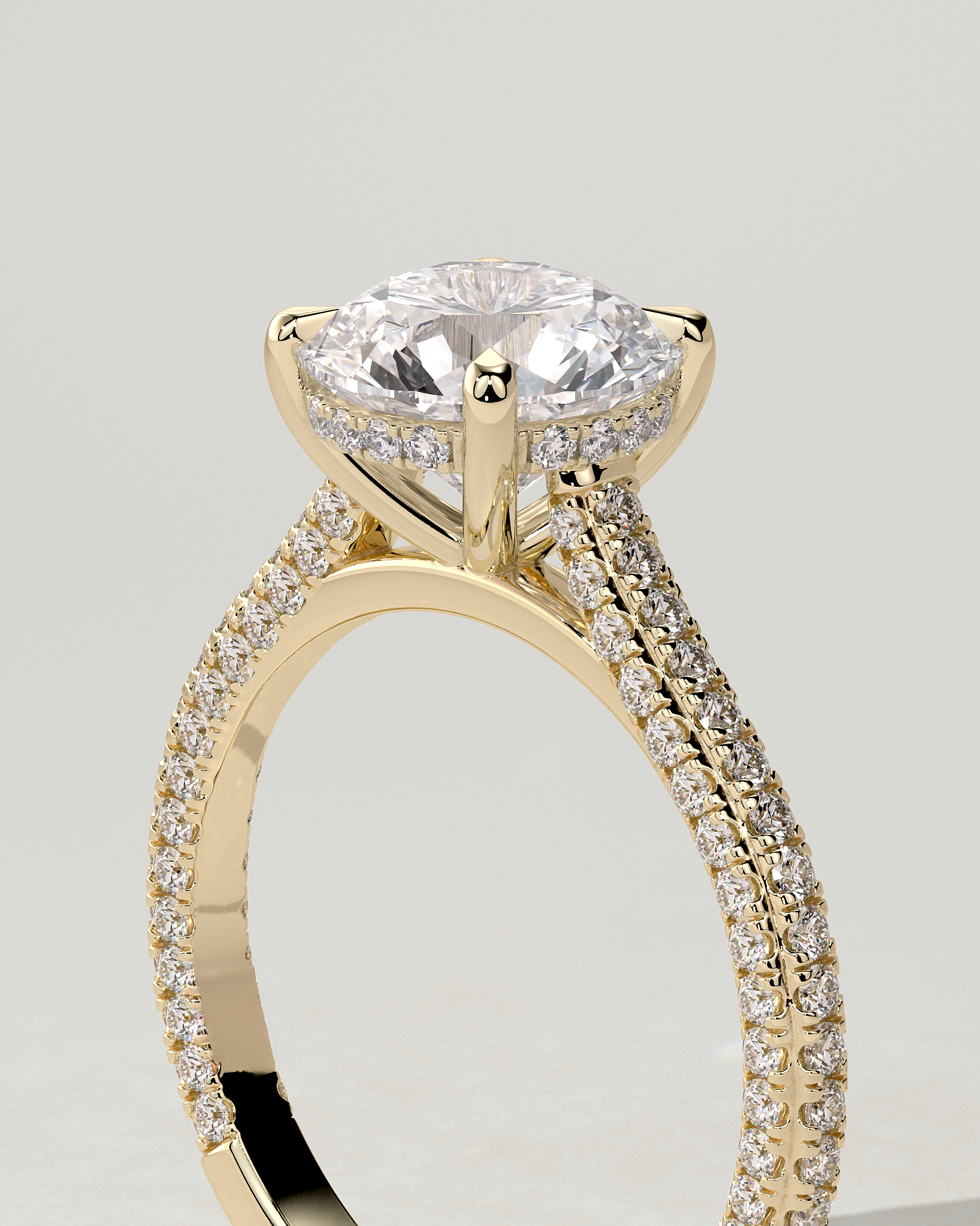 Chelsea Solitaire Round Ring