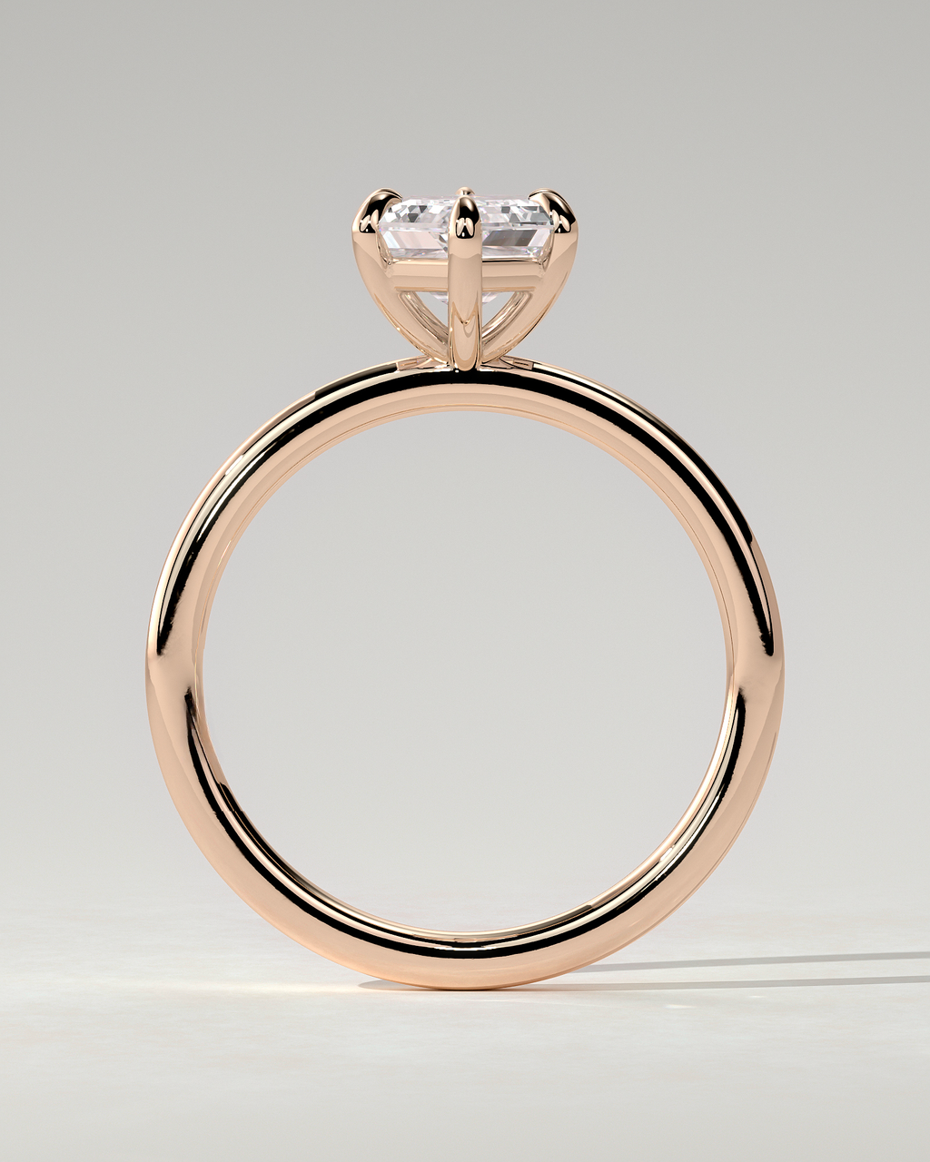 Cynthia Solitaire Round Ring
