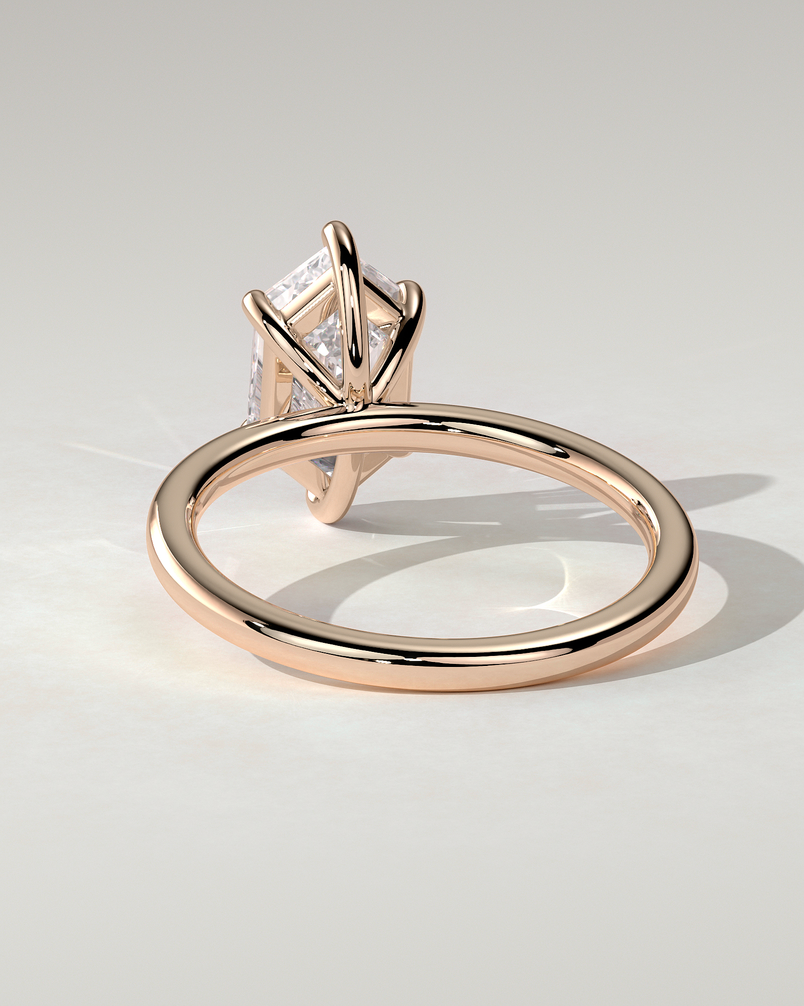 Cynthia Solitaire Round Ring