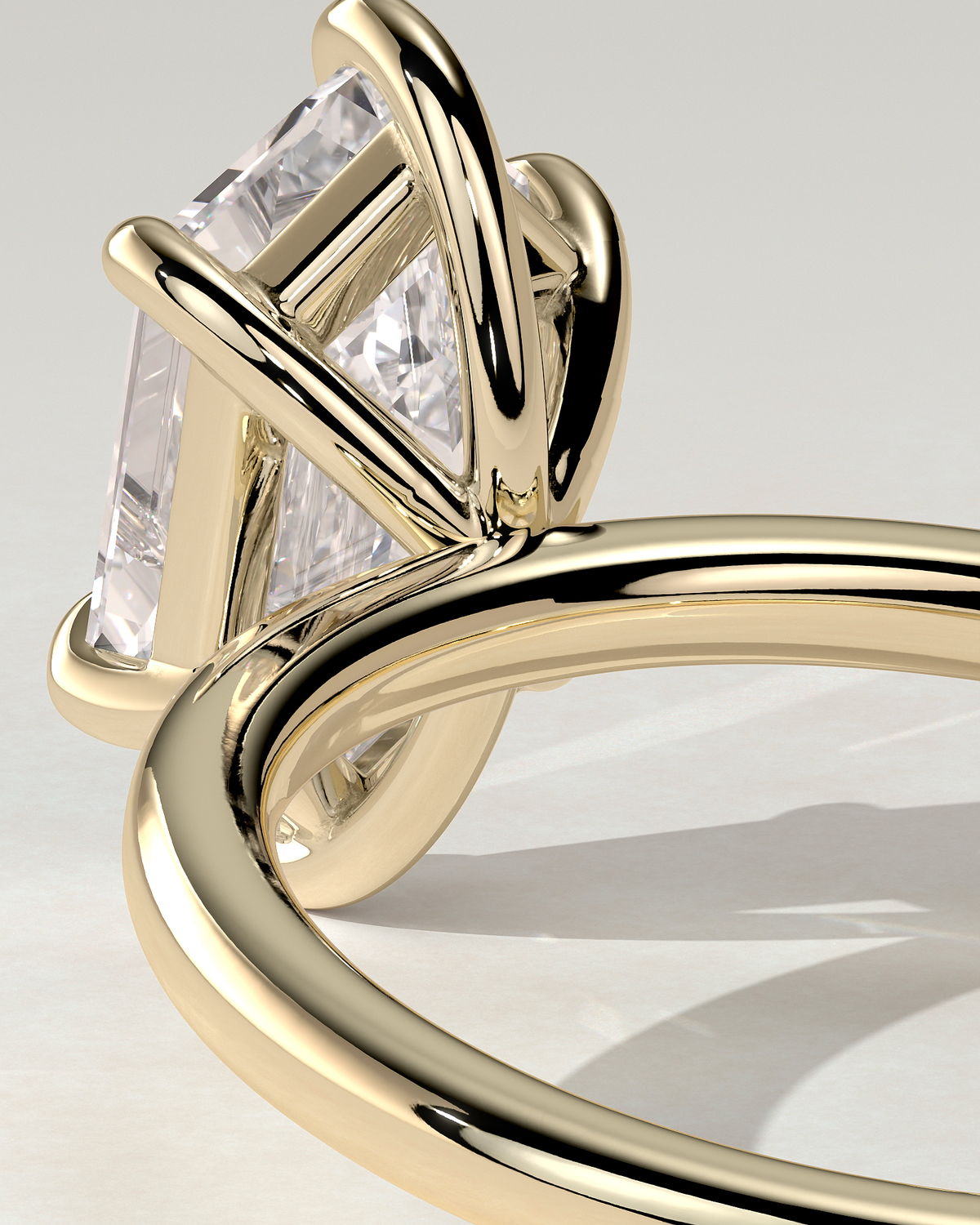 Cynthia Solitaire Round Ring
