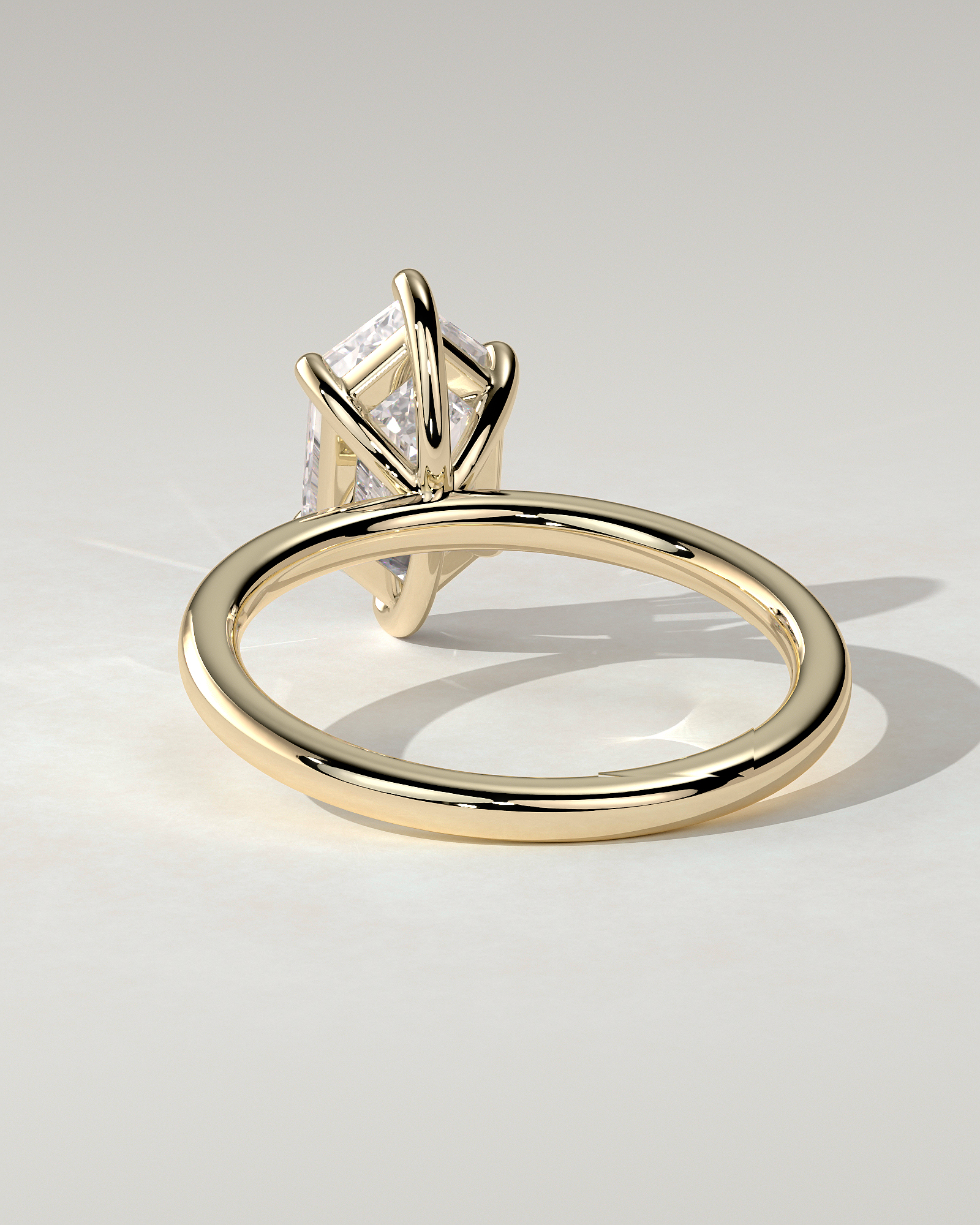 Cynthia Solitaire Round Ring