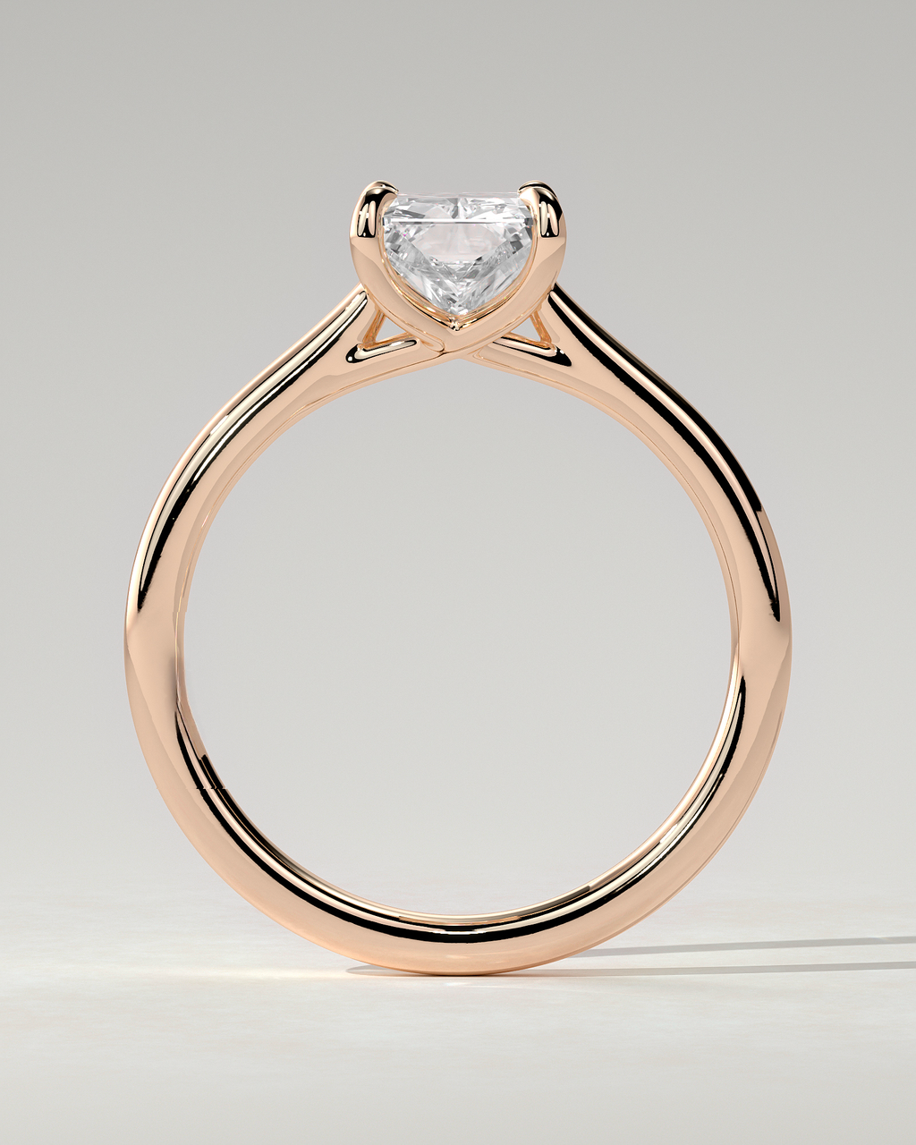 Dakota Solitaire Radiant Ring