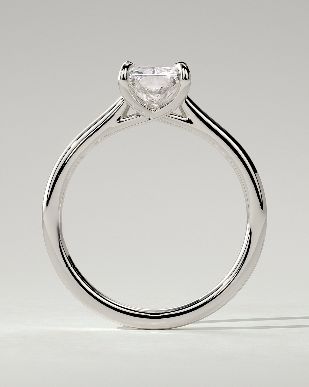 Dakota Solitaire Radiant Ring