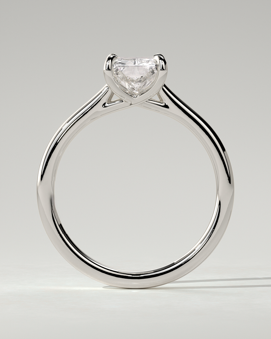 Dakota Solitaire Radiant Ring