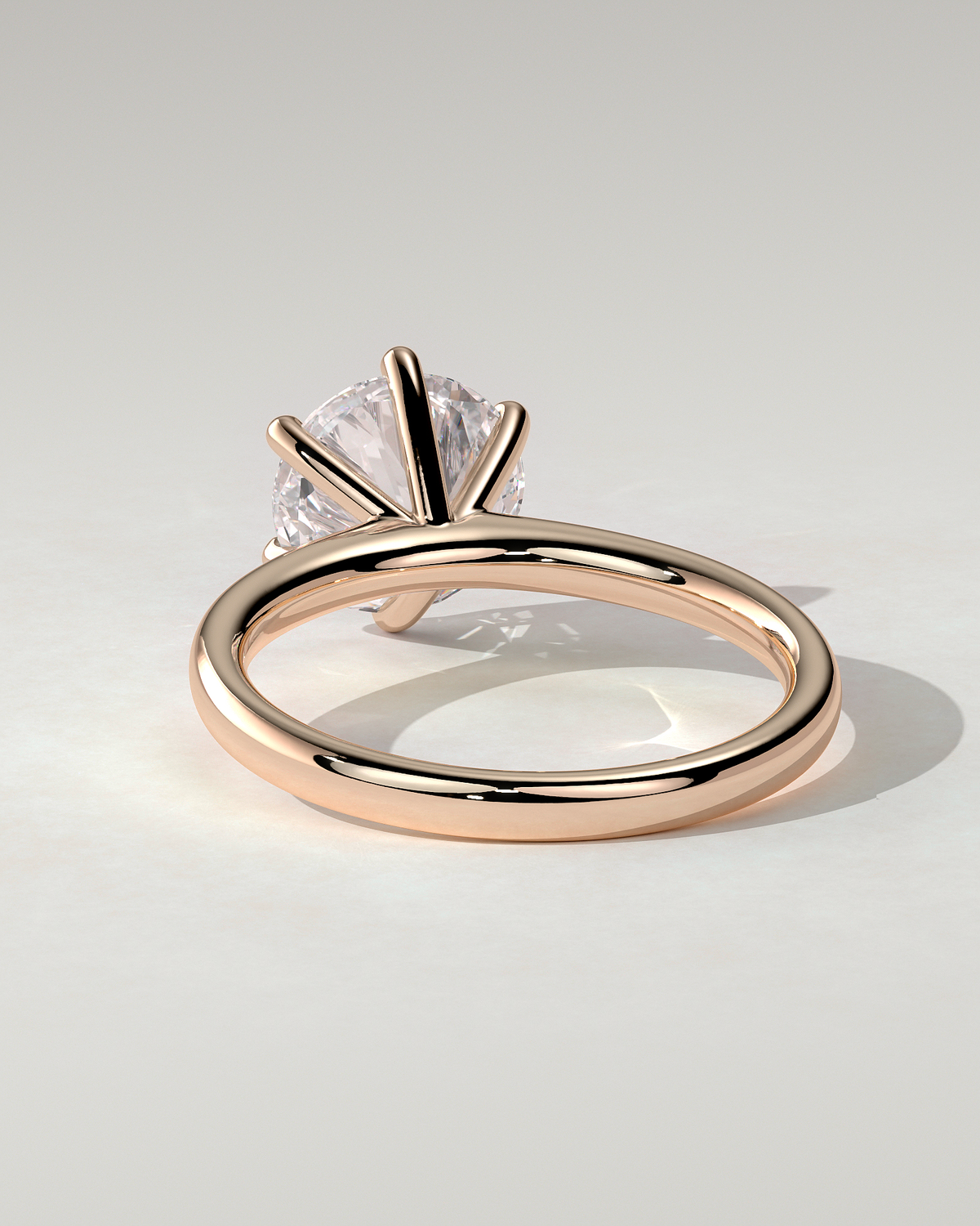 Daniela Solitaire Round Ring