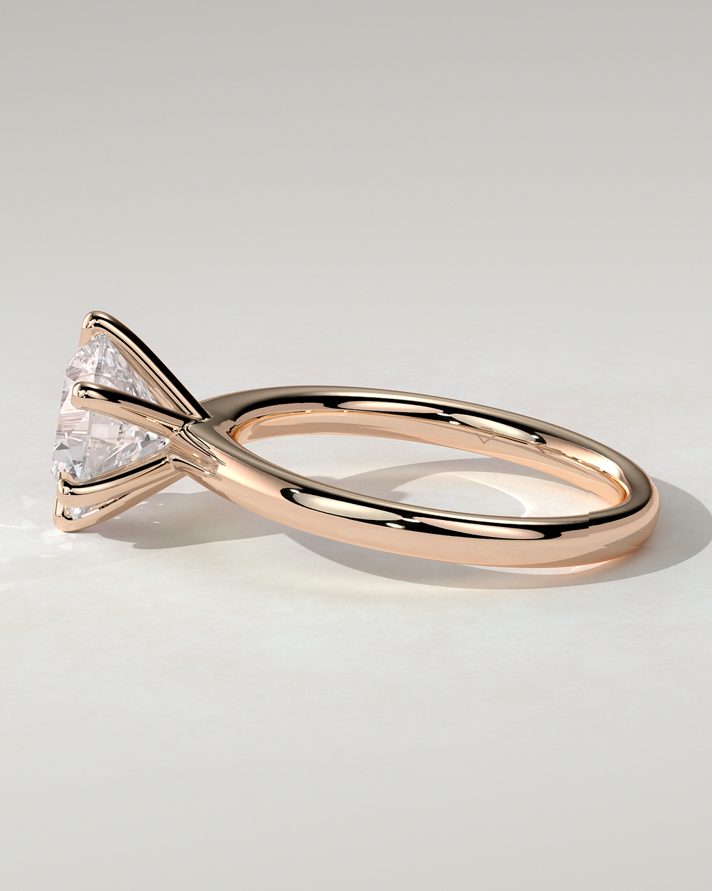 Daniela Solitaire Round Ring