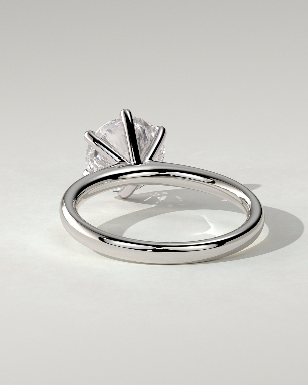 Daniela Solitaire Round Ring