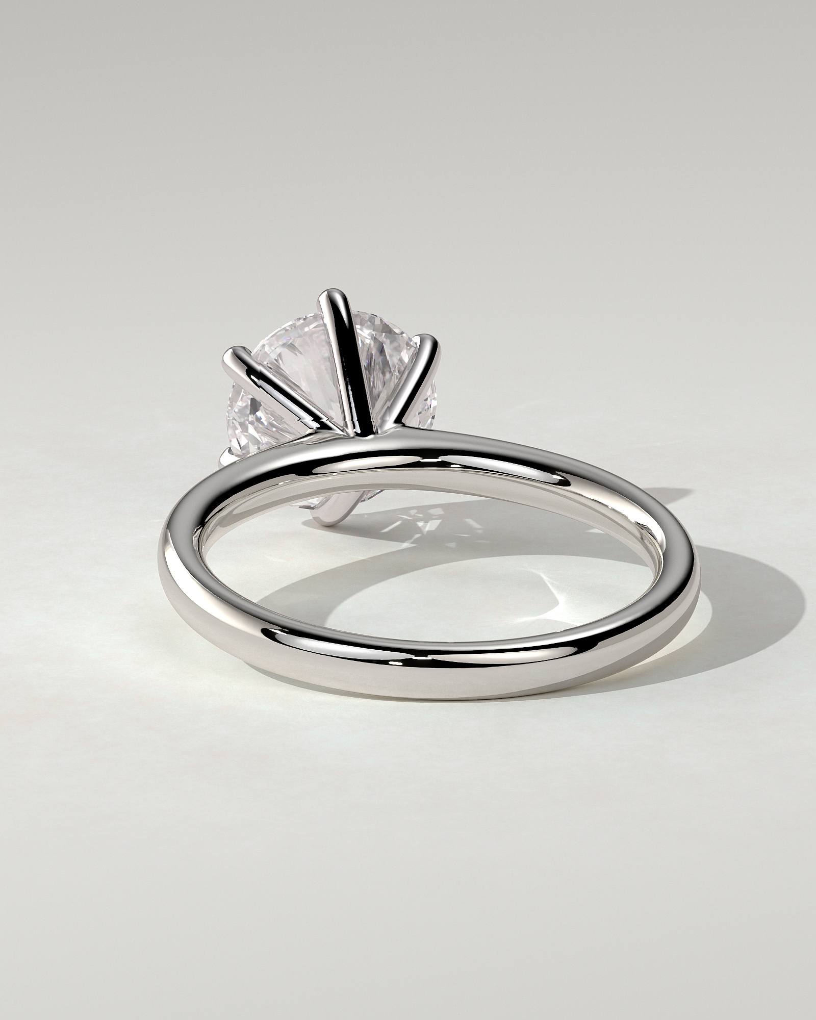 Daniela Solitaire Round Ring