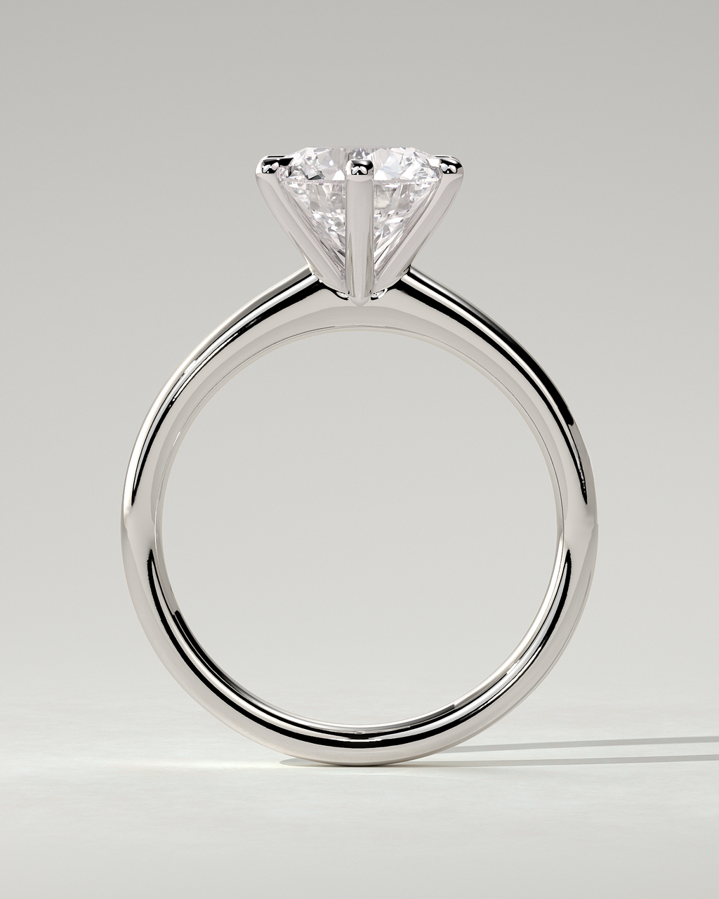Daniela Solitaire Round Ring