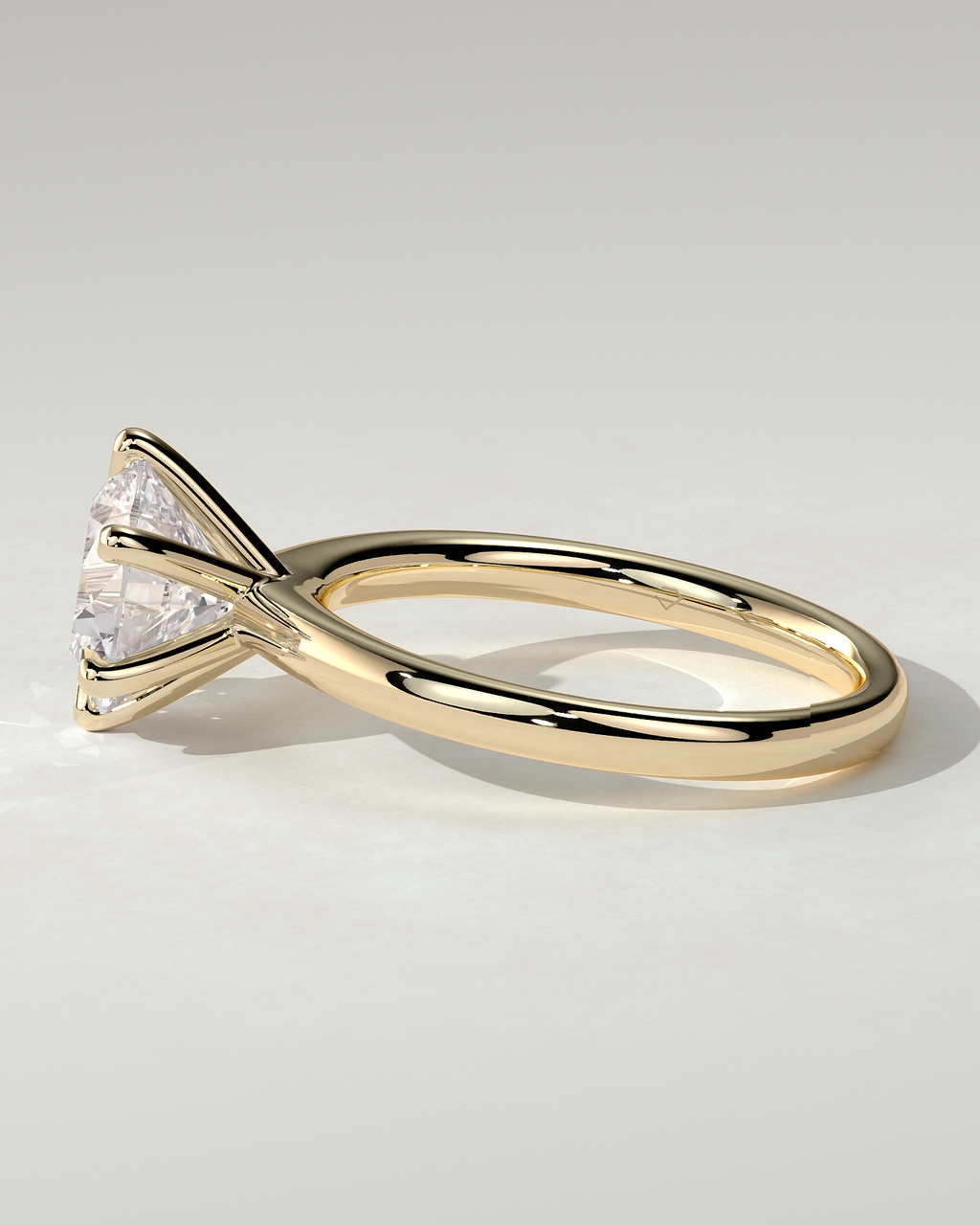 Daniela Solitaire Round Ring