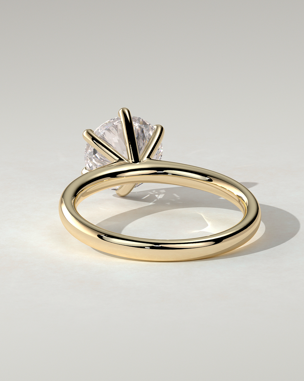 Daniela Solitaire Round Ring