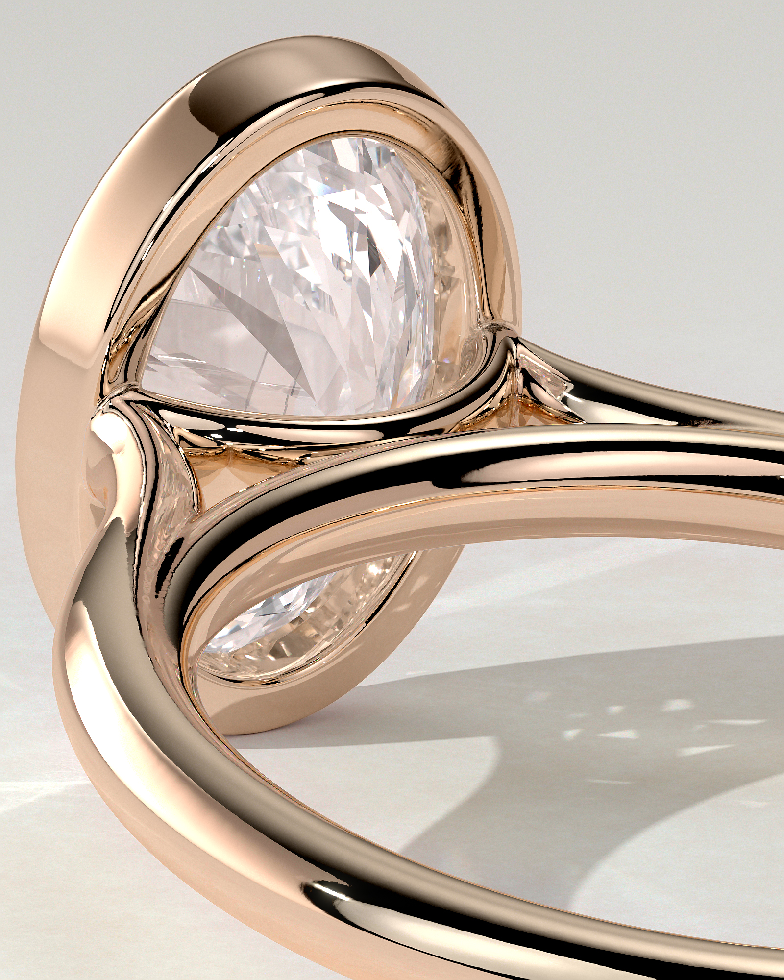 Daphne Bezel Round Ring