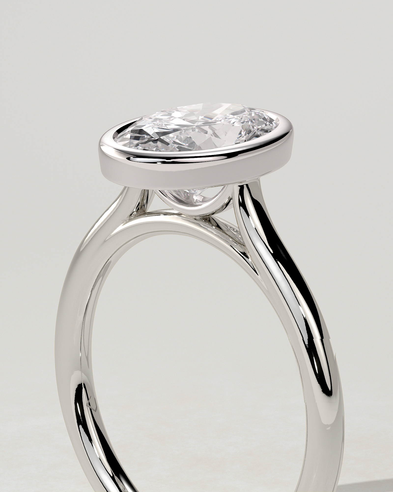 Daphne Bezel Round Ring