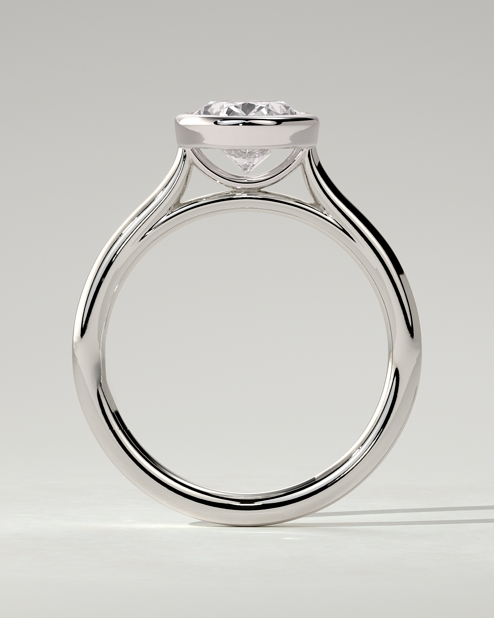 Daphne Bezel Round Ring