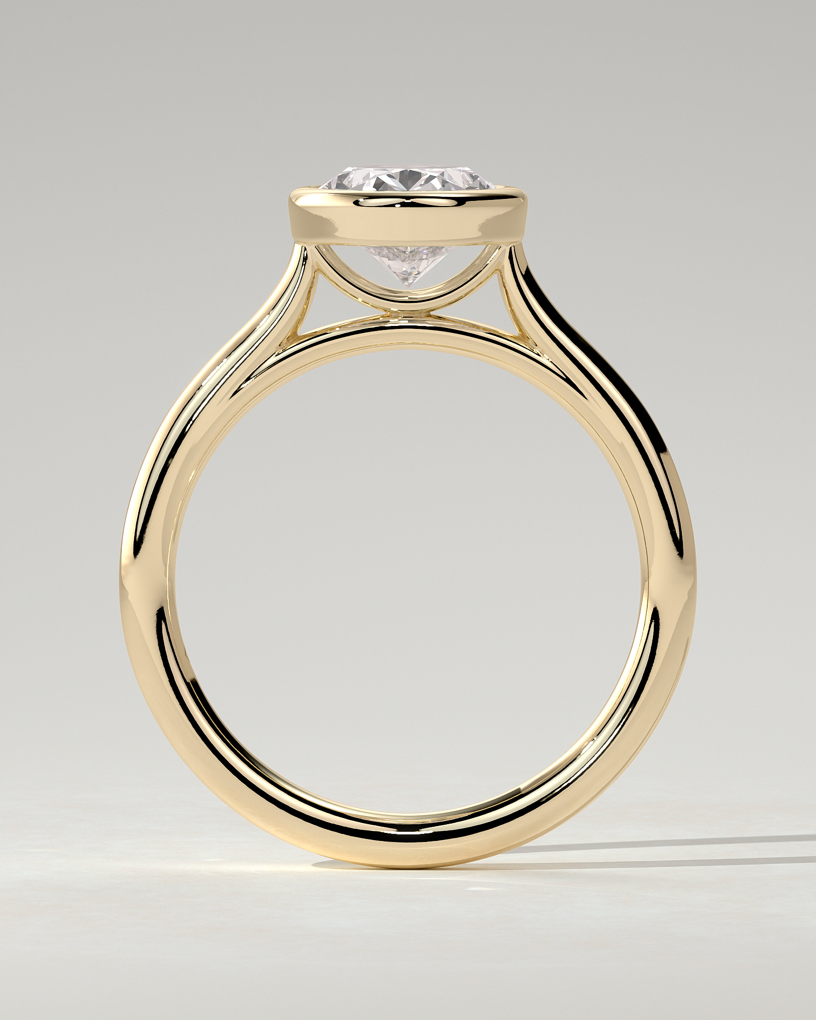 Daphne Bezel Round Ring