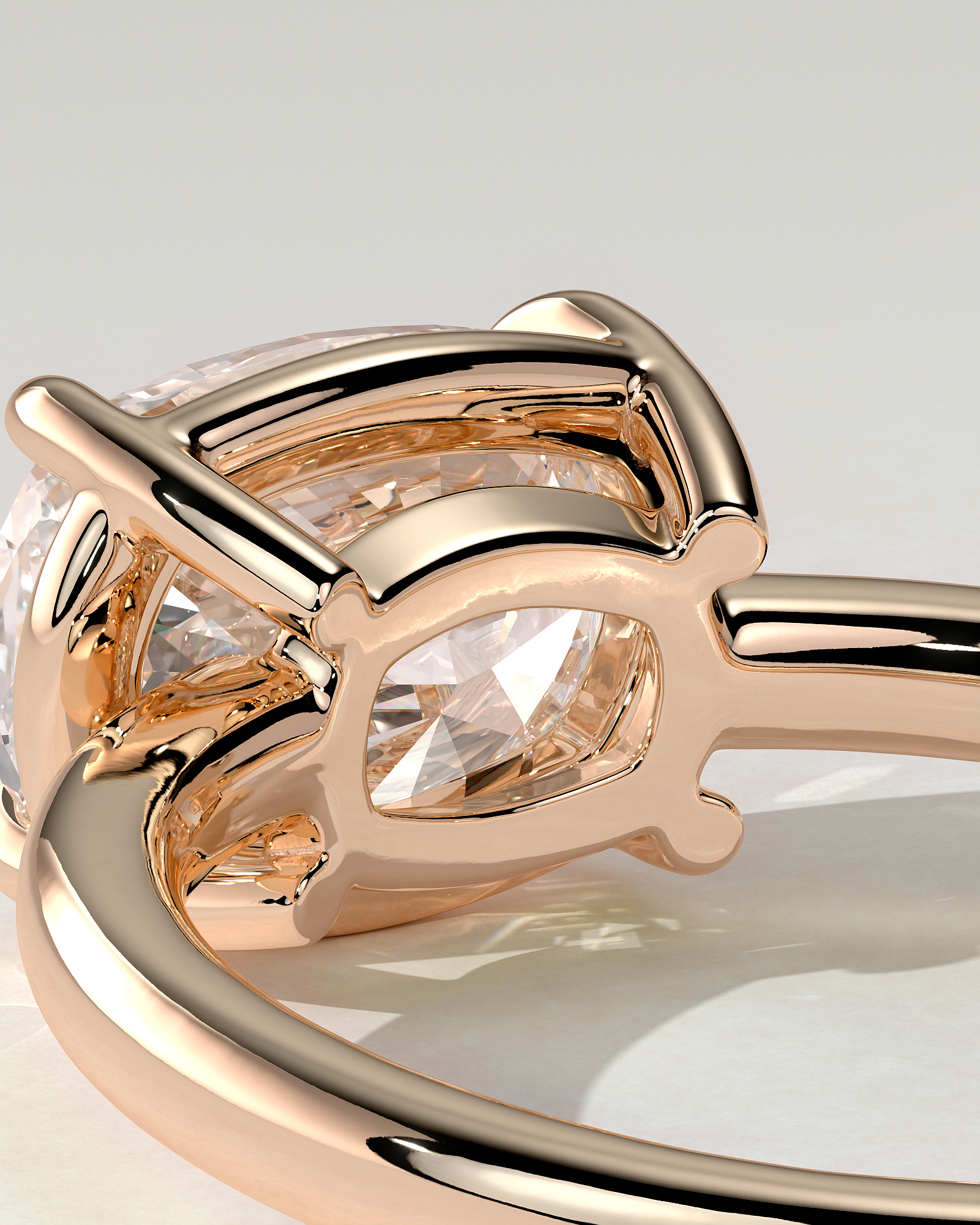 Daya Bezel Cushion Ring