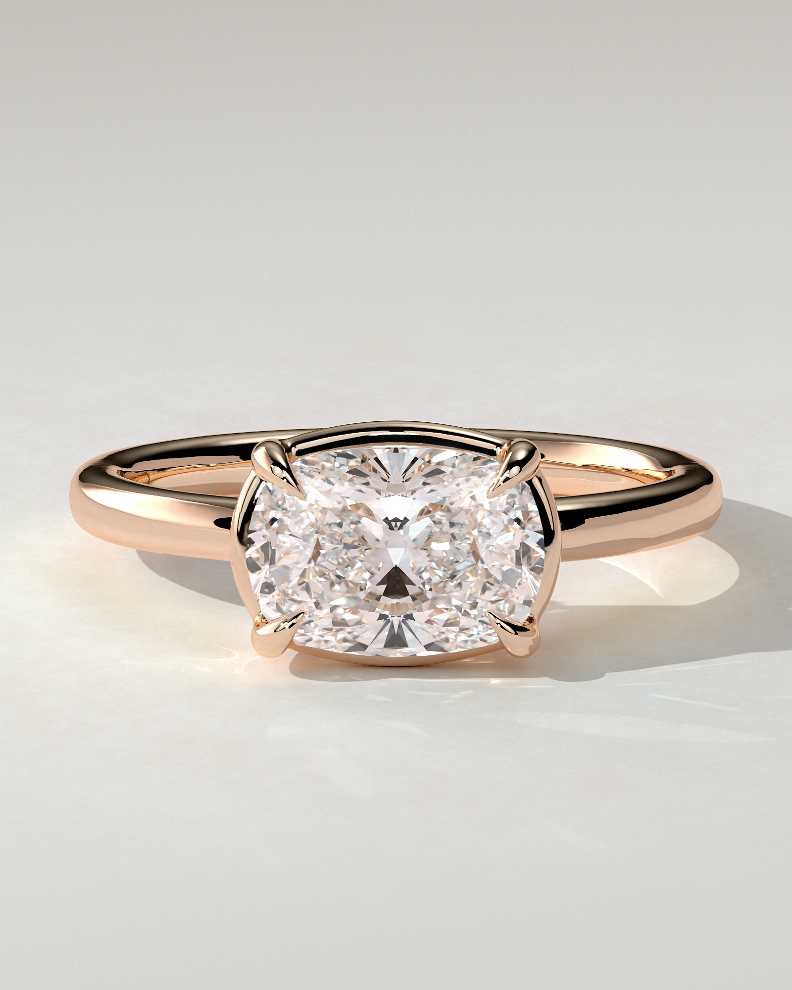 Daya Bezel Cushion Ring