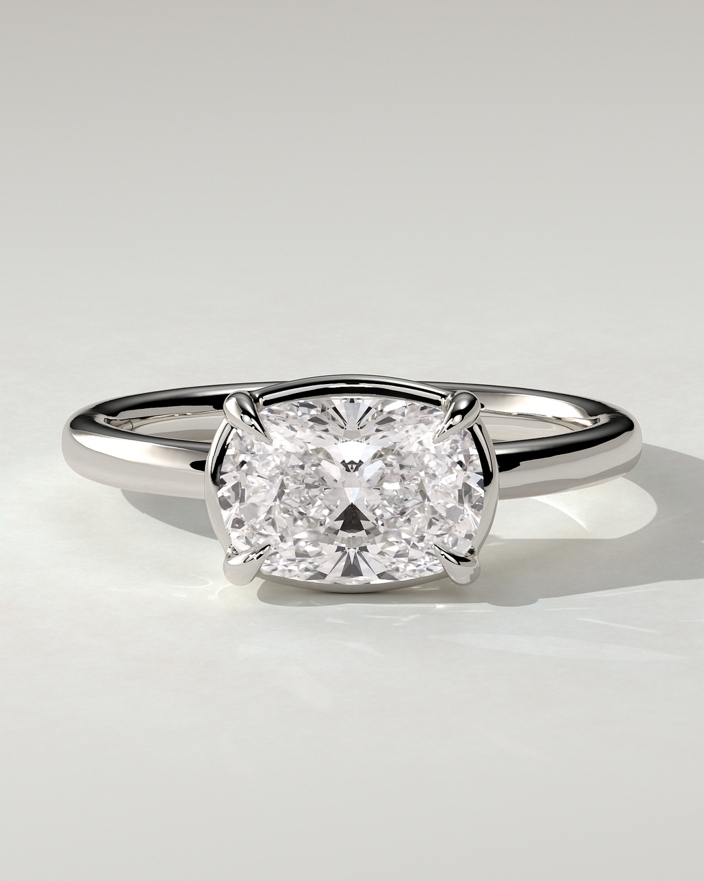 Daya Bezel Cushion Ring