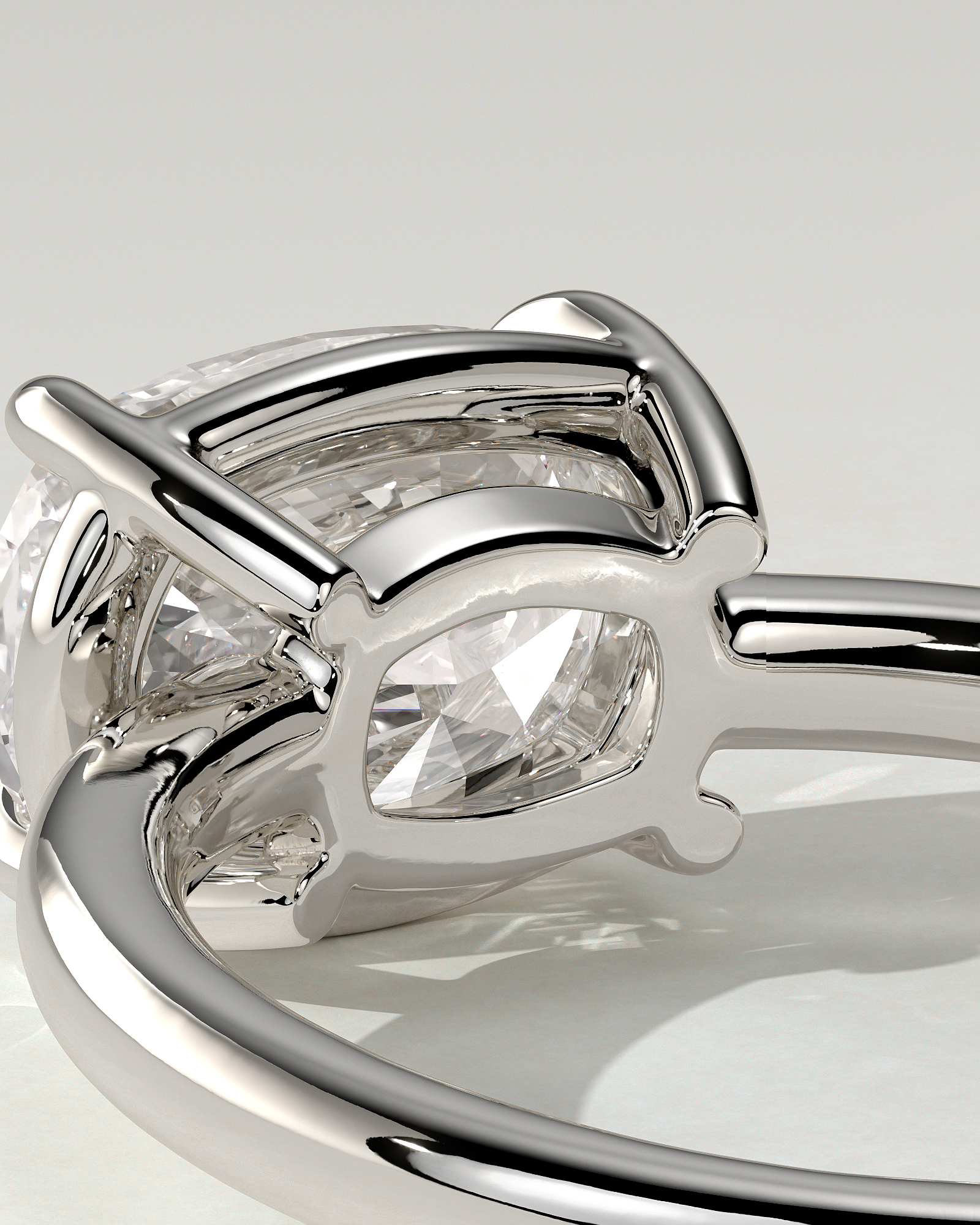 Daya Bezel Cushion Ring