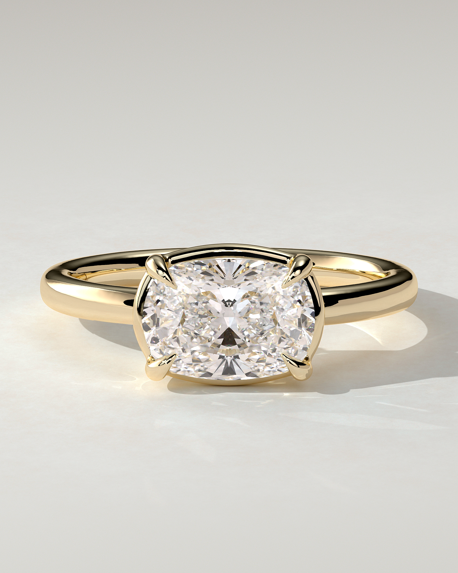 Daya Bezel Cushion Ring