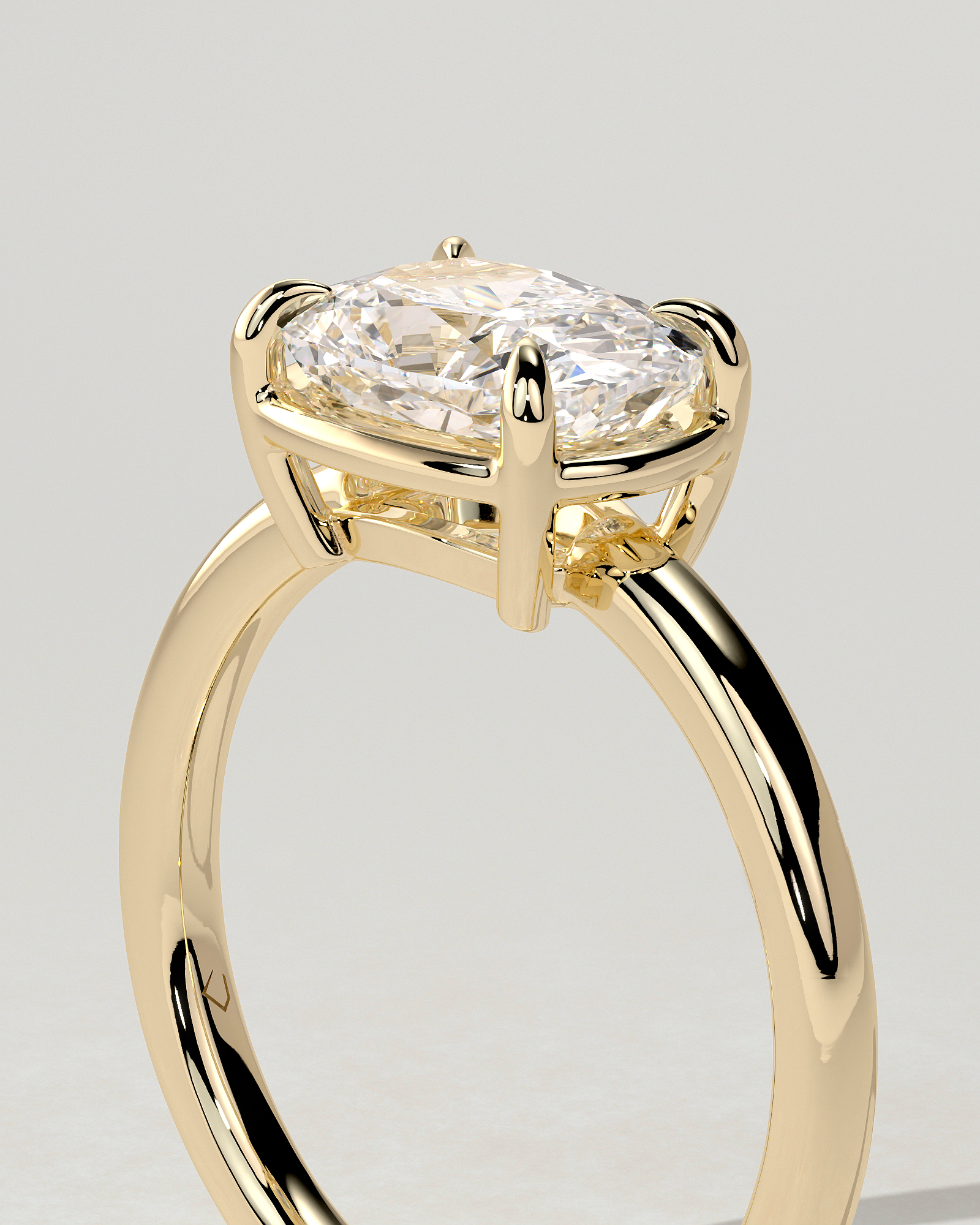 Daya Bezel Cushion Ring