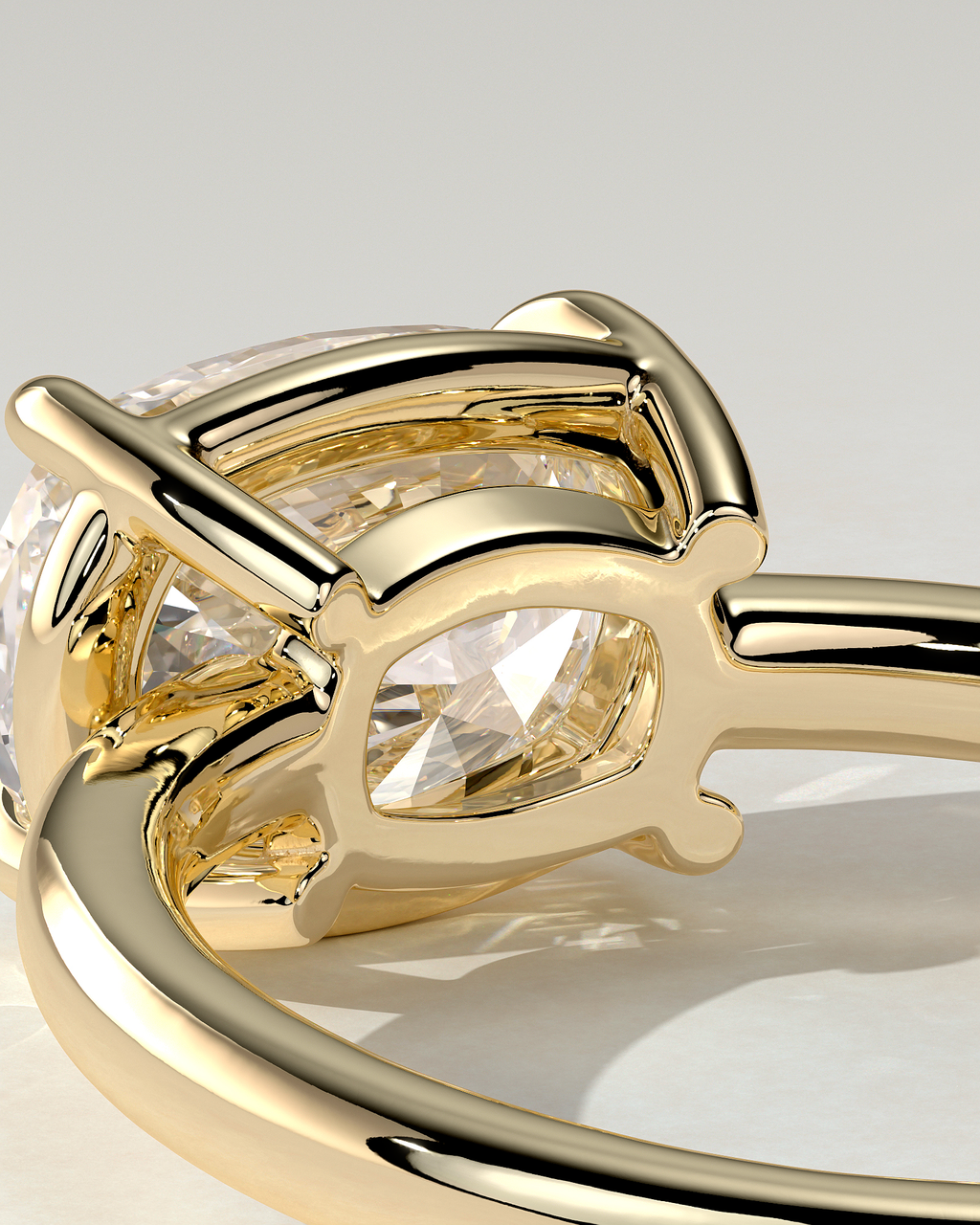 Daya Bezel Cushion Ring