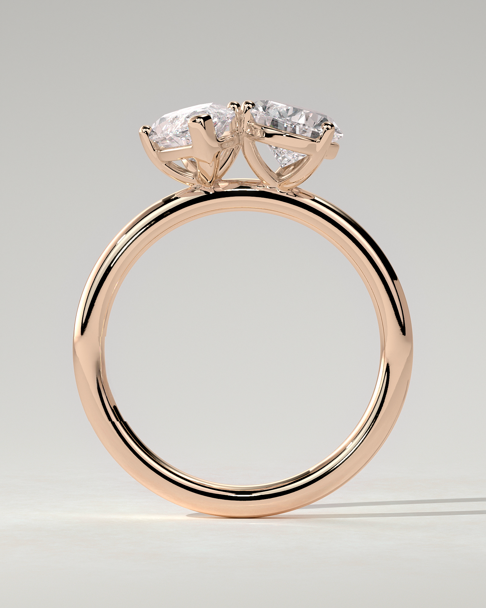 Dolly Toi Et Moi Pear Ring
