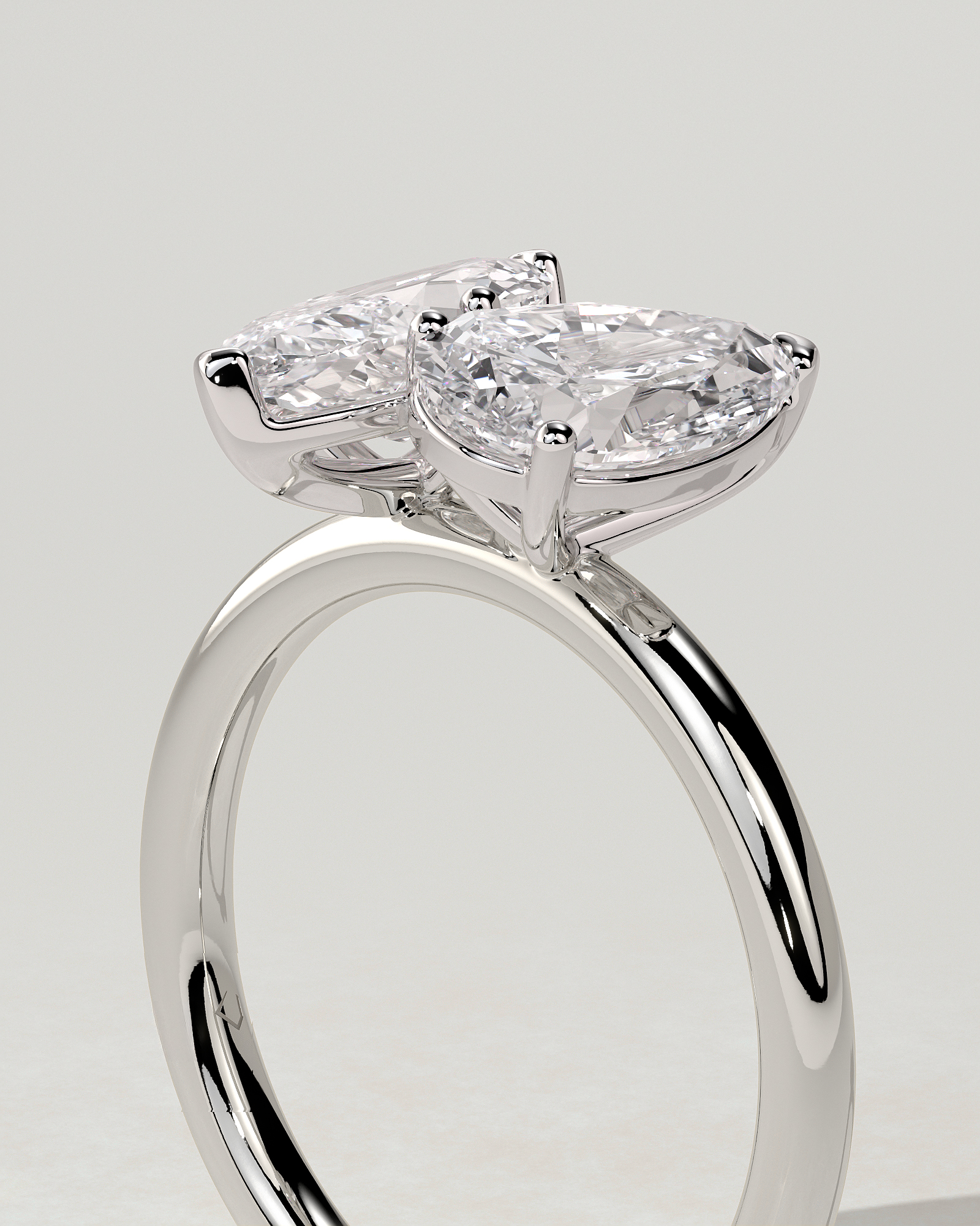 Dolly Toi Et Moi Pear Ring