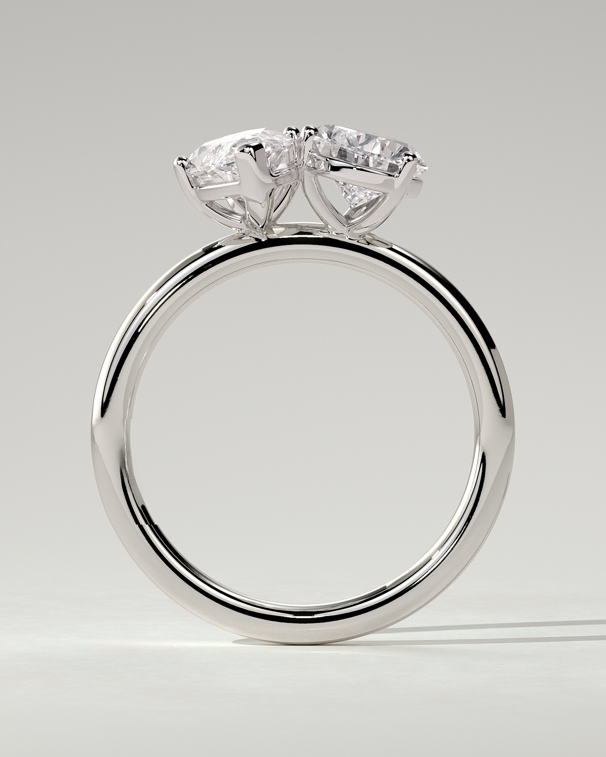 Dolly Toi Et Moi Pear Ring