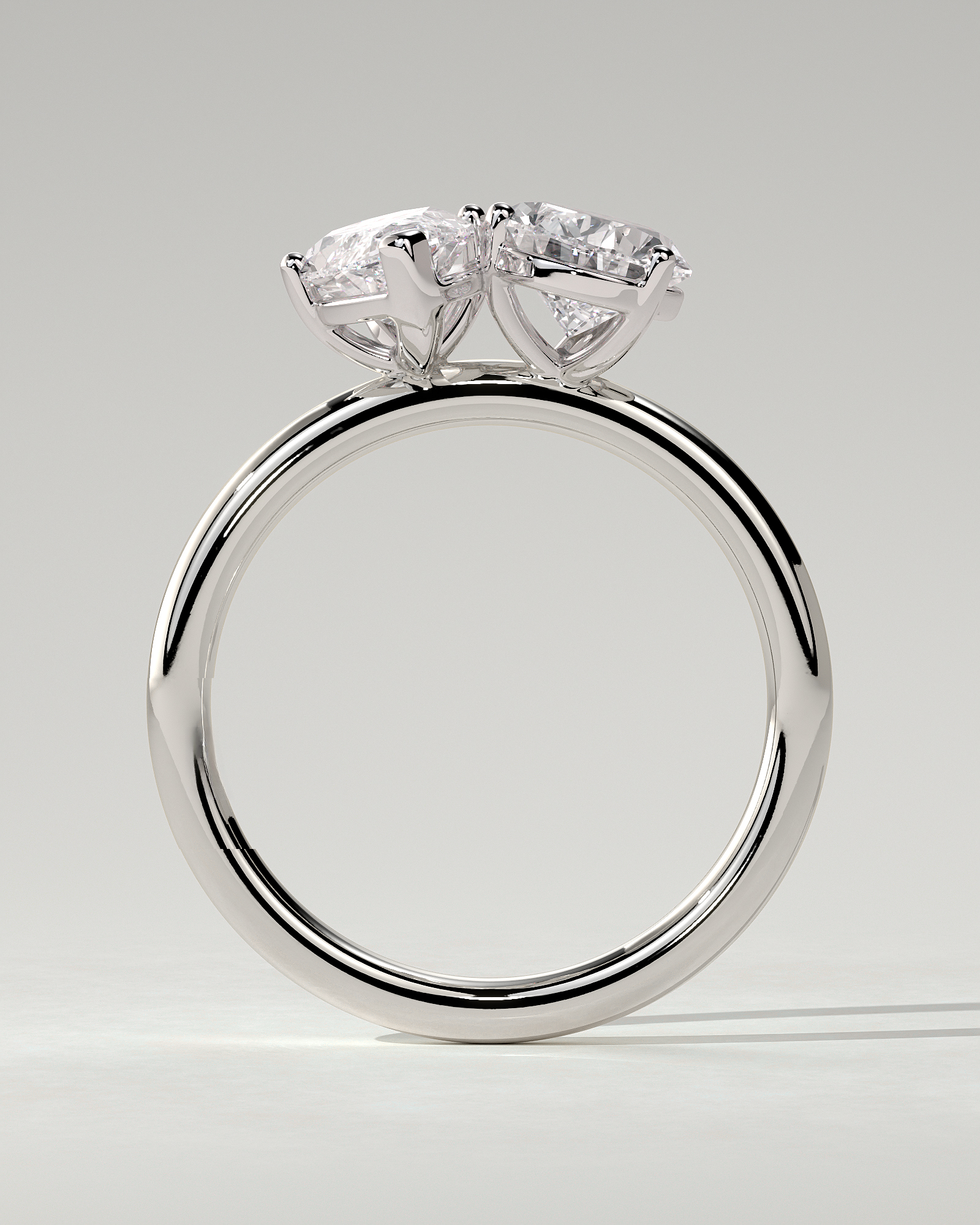 Dolly Toi Et Moi Pear Ring