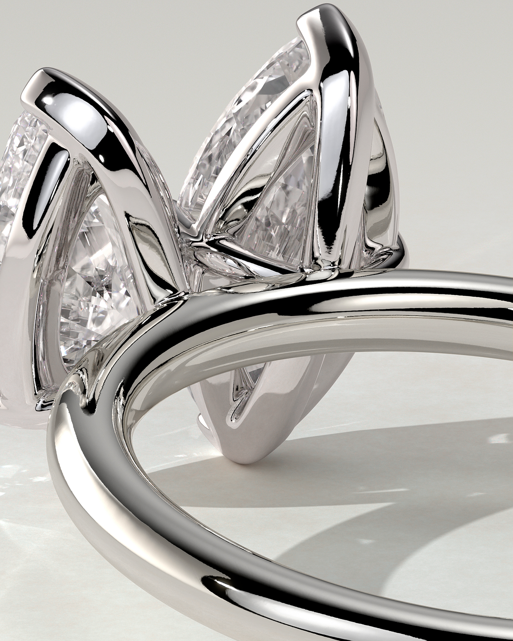 Dolly Toi Et Moi Pear Ring