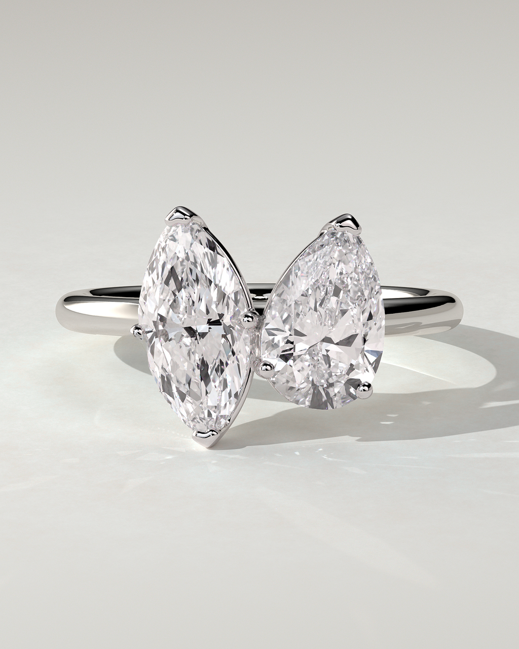 Dolly Toi Et Moi Pear Ring